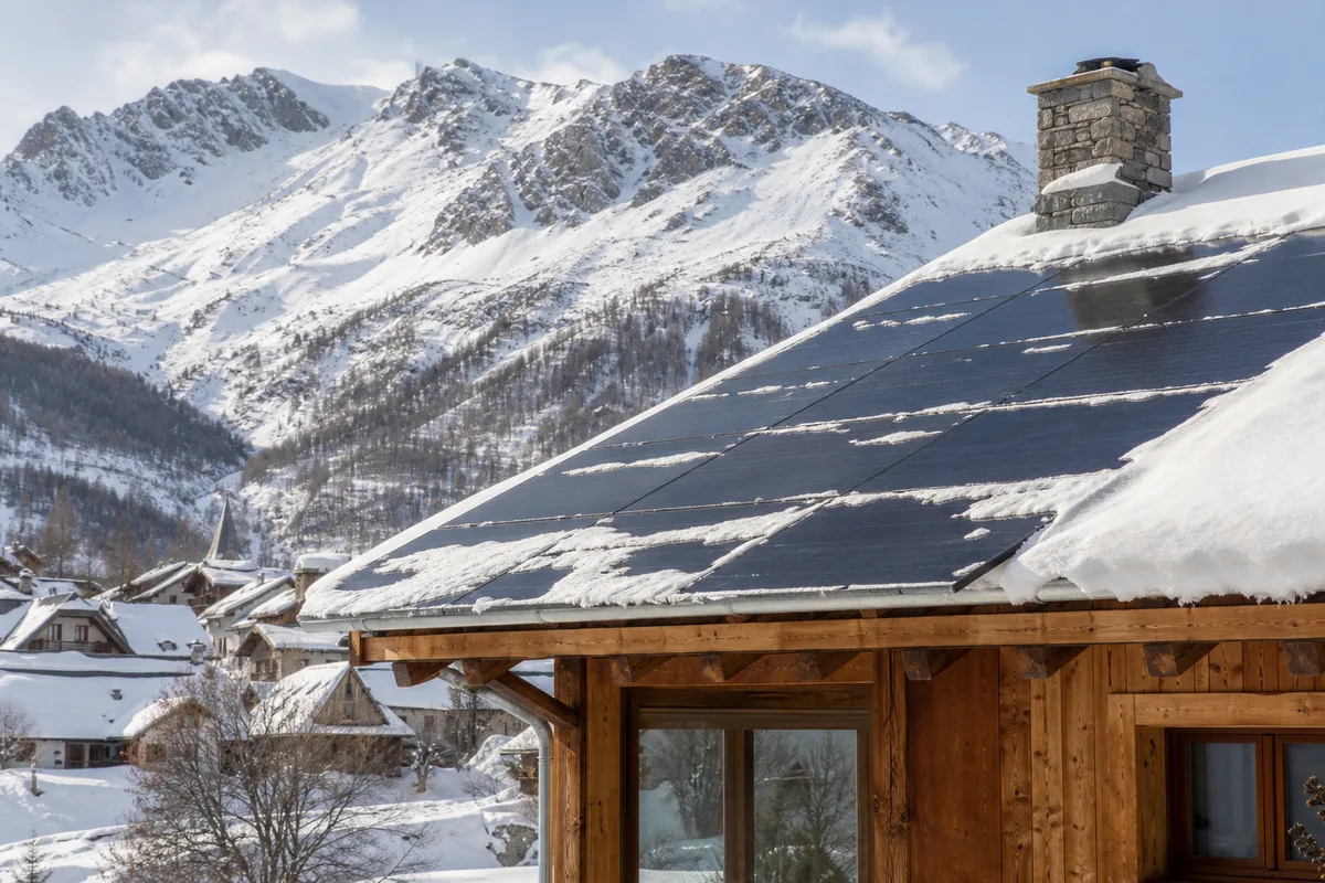 Neige et panneaux solaires à Le Monêtier-les-Bains : ce qu'il faut prévoir dans la haute Guisane, au pied du col du Lautaret