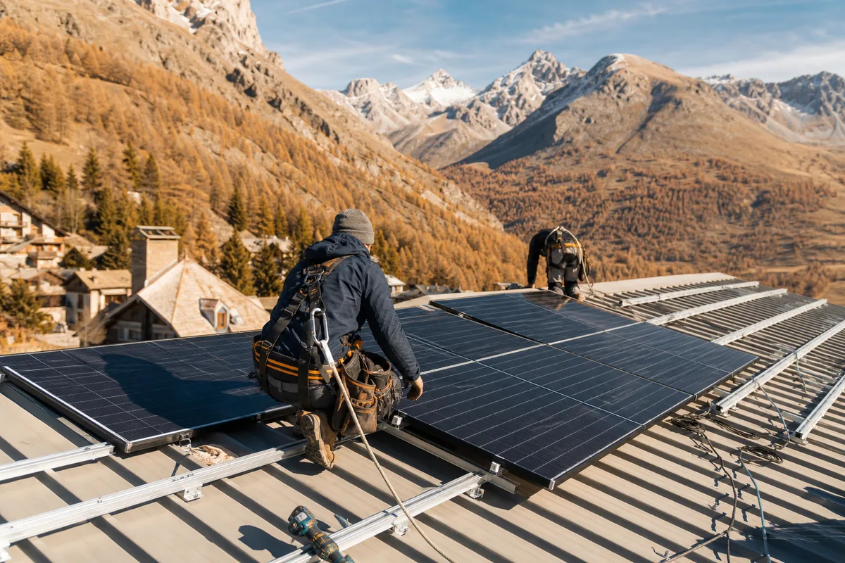 Installation de panneaux photovoltaïques à Le Monêtier-les-Bains