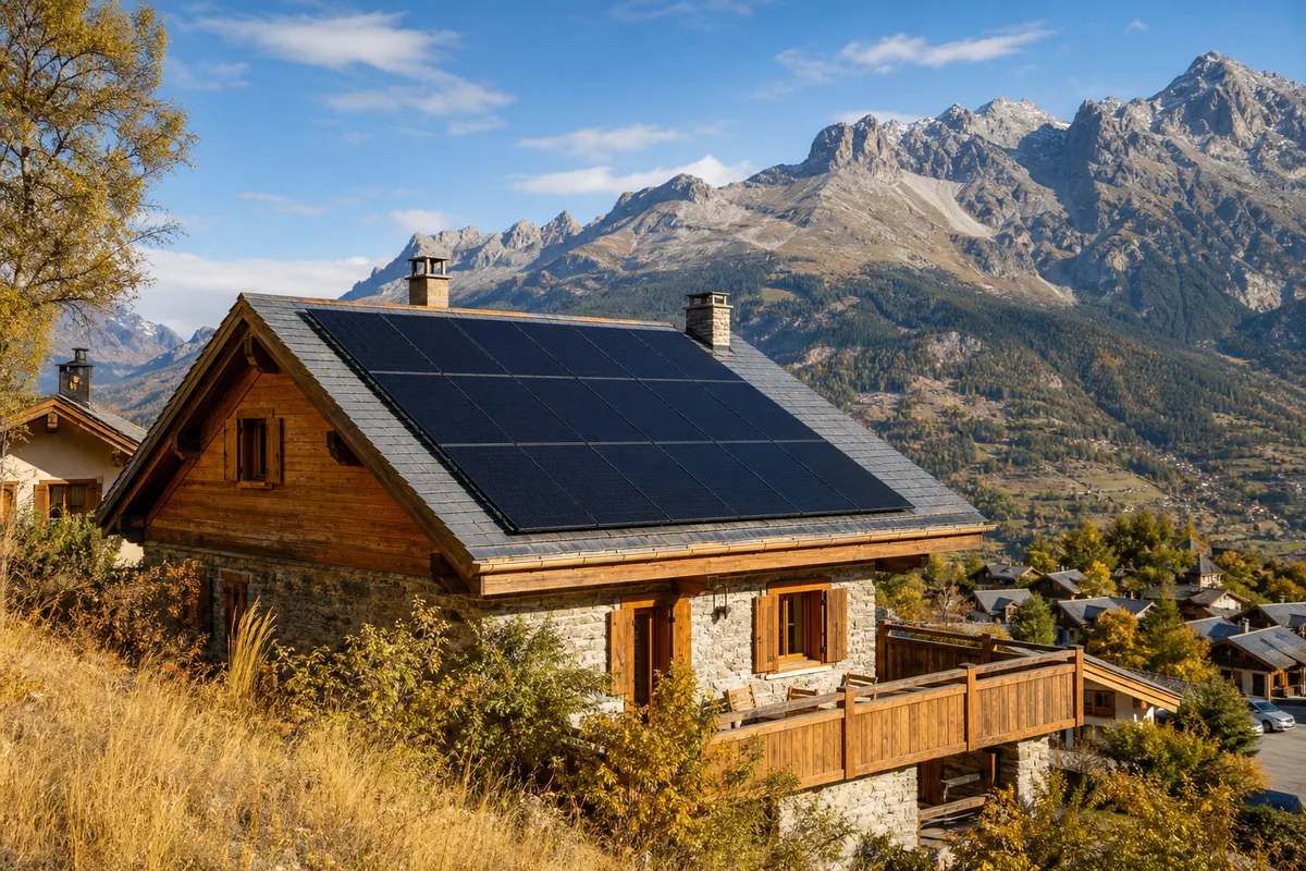 Installation photovoltaïque à La Salle-les-Alpes (05240)