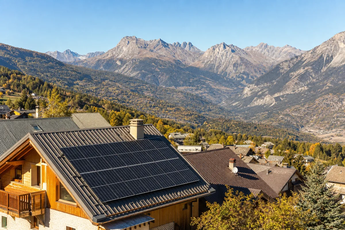 Installation photovoltaïque à Saint-Chaffrey (05330)